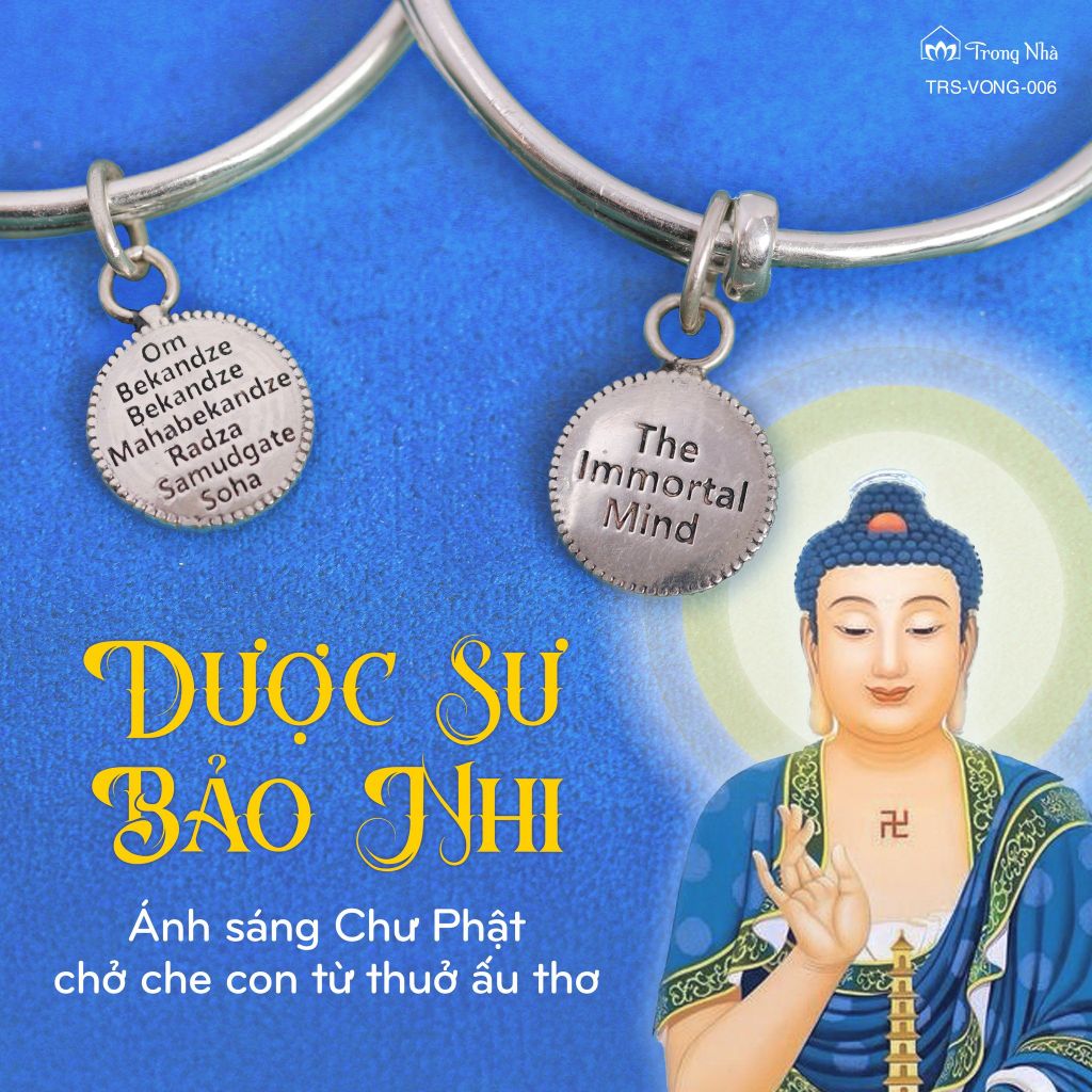 Vòng bạc Dược Sư Bảo Nhi ( TRS VONG 006 )