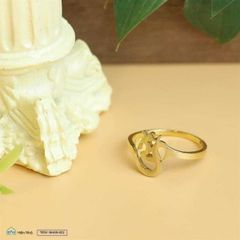 Nhẫn vàng chủng tự Om ( Tĩnh Tại ) TRSV NHAN 002