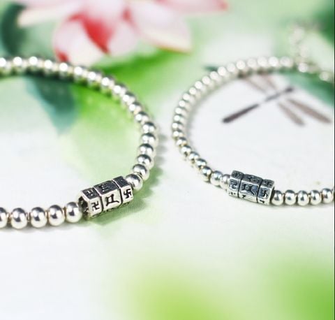 Lắc bi bạc charm các loại VHM 375 (size 14-15cm)