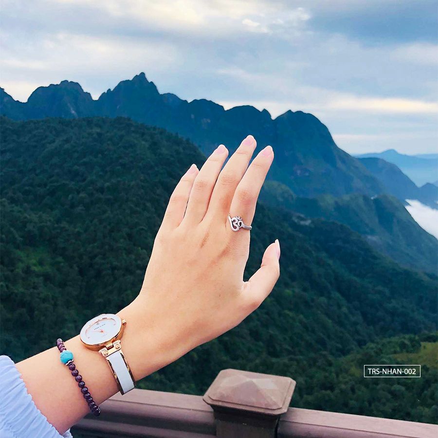 Nhẫn chủng tự Om đơn giản (TRS NHAN 002)