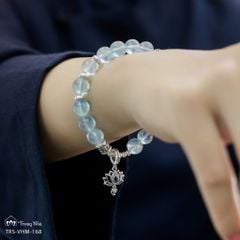 Vòng Tâm An Trí Sáng charm sen treo -xh1