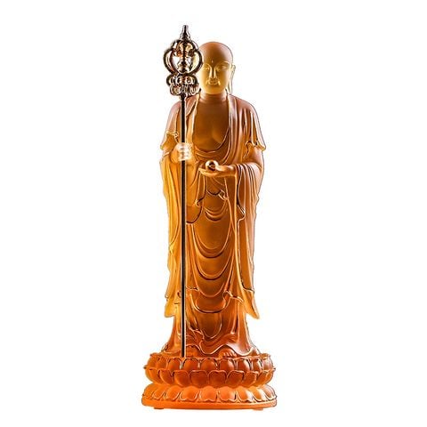 Tượng lưu ly Ngài Địa Tạng Vương Bồ Tát ( PKHI TUONG 003 )