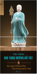 Tượng gốm Ngài Địa Tạng Vương Bồ Tát ( PKHI TUONG 005 )