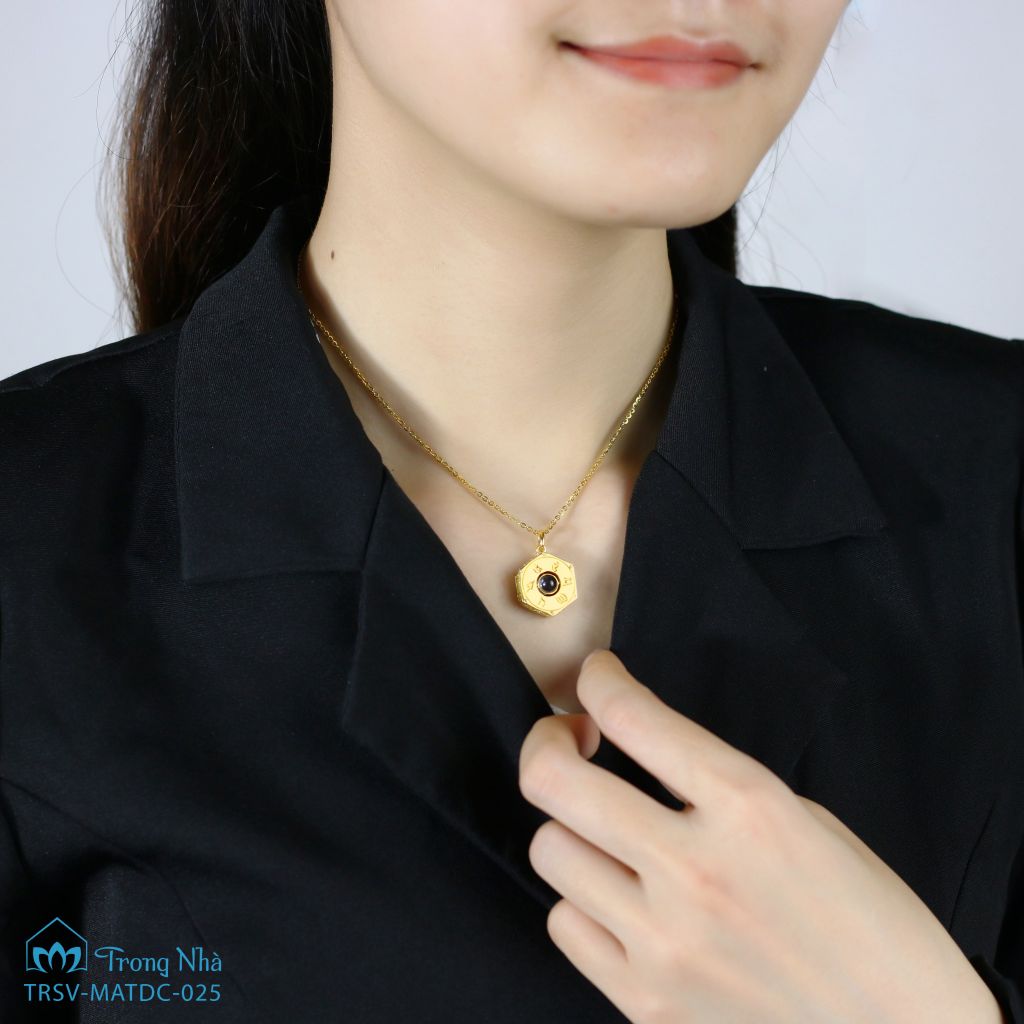 Mặt dây chuyền vàng Quan Âm phổ chiếu (TRSV MATDC 025)