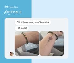 Vòng Ngọc Bích 6 li mix charm Tài Bảo Kim Tiền chủng tự Om 10K (TRSV VHM 009)