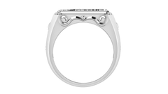 Nhẫn bạc nam Kalachakra size 21mm (TRS NHAN 141 1)