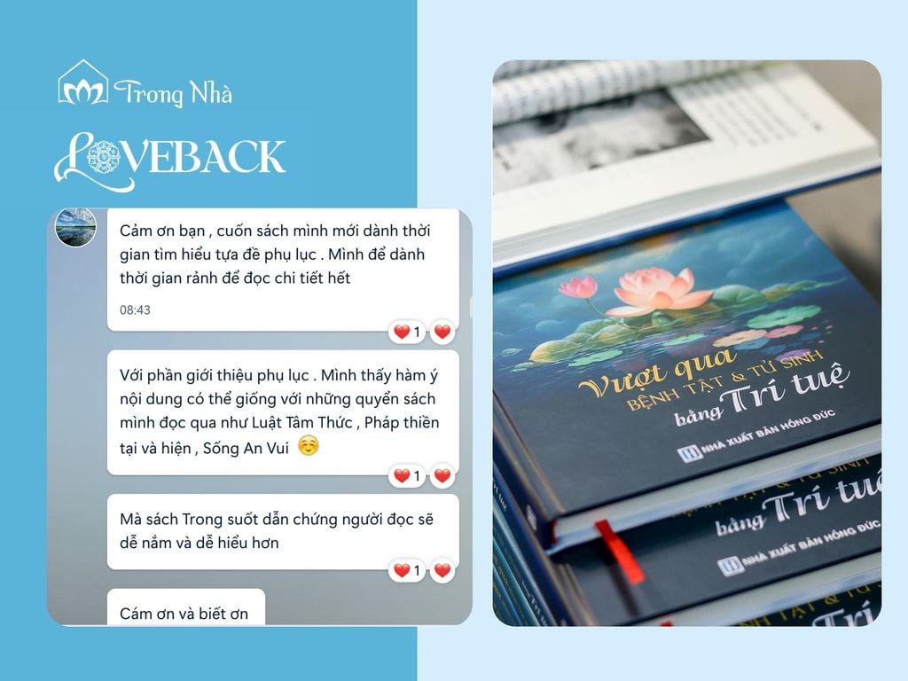 Sách Vượt qua bệnh tật & tử sinh bằng trí tuệ