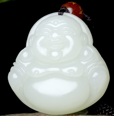 Mặt dây chuyền ngọc Ngài Phật Di Lặc ( MATDC 209 )