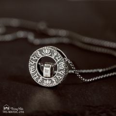 Mặt dây chuyền Liên Hoa Tam Chú ( TRS MATDC 216 )
