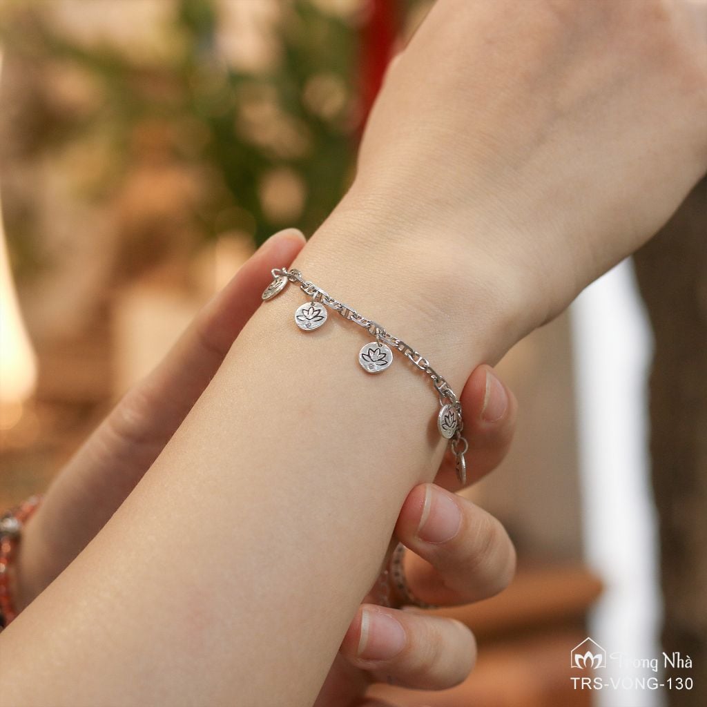 Lắc tay 7 bước hoa sen - Liên Hoa An Yên ( TRS VONG 130 )