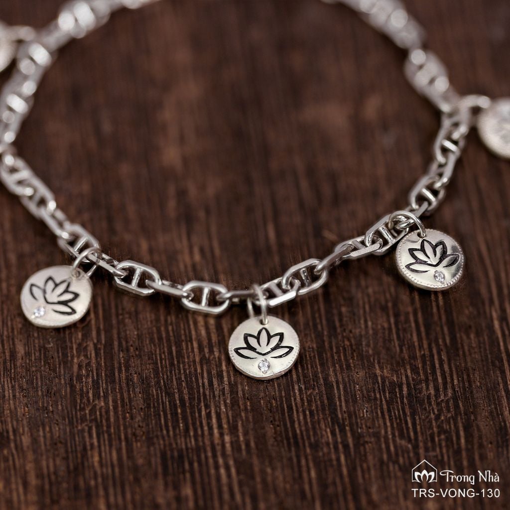 Lắc tay 7 bước hoa sen - Liên Hoa An Yên ( TRS VONG 130 )