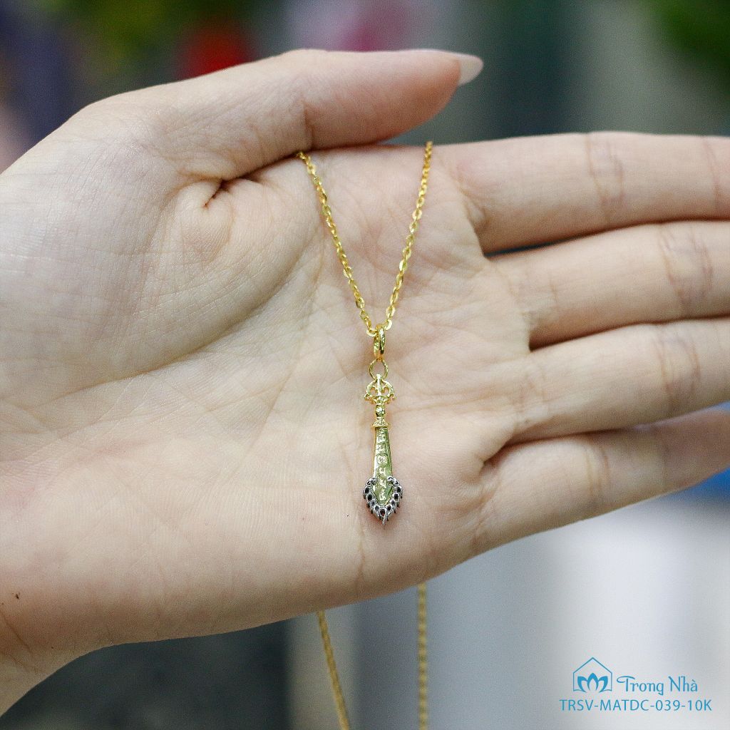 Mặt dây chuyền vàng kiếm Văn Thù ( MATDC 039 )