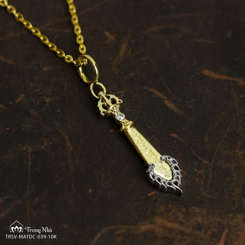 Mặt dây chuyền vàng kiếm Văn Thù ( MATDC 039 )