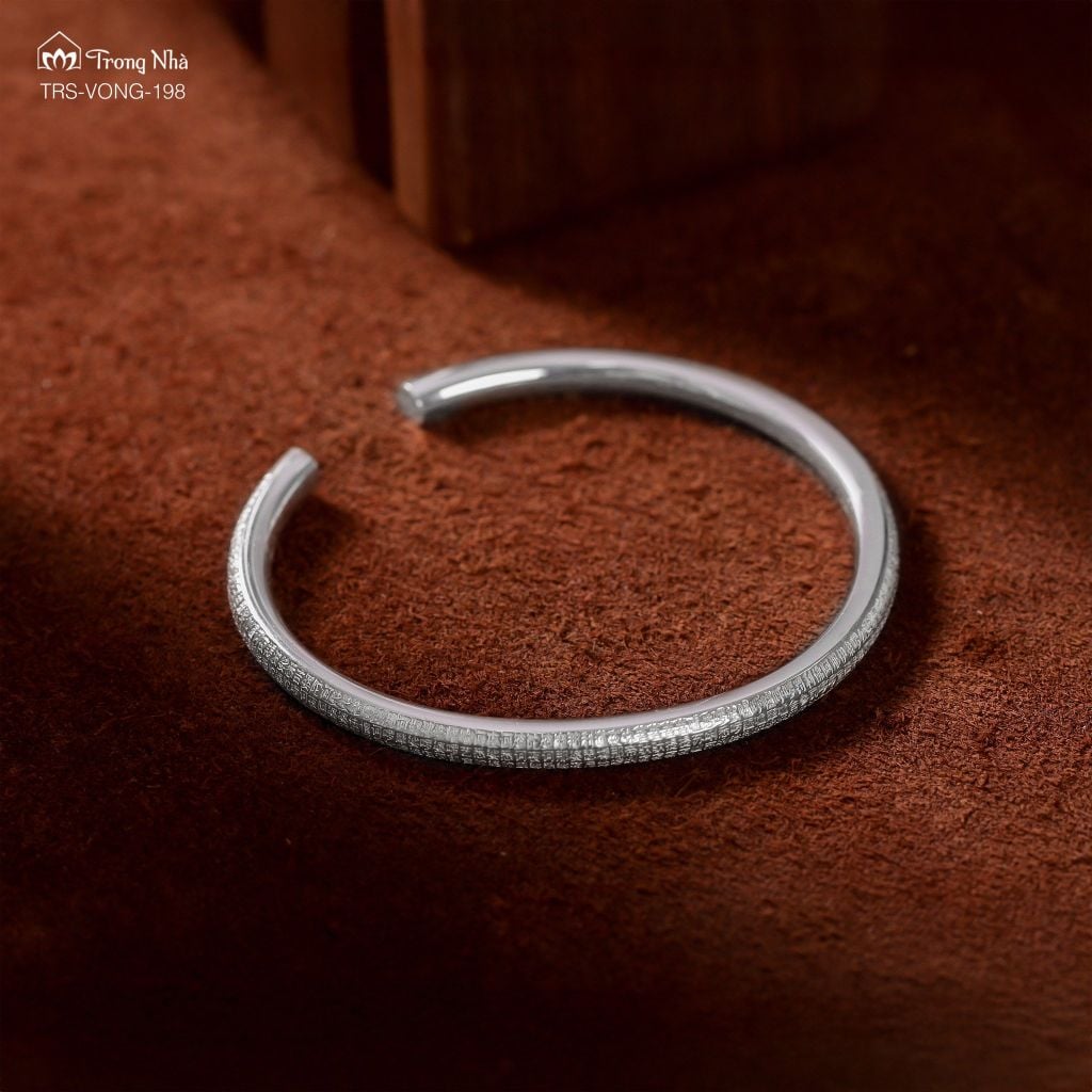 Vòng bạc khắc chú Đại Bi ( VONG 198 )