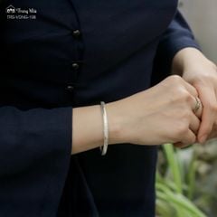 Vòng bạc khắc chú Đại Bi ( VONG 198 )