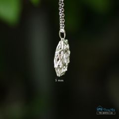 Mặt dây chuyền bạc Mandala đính đá (TRS MATDC 126)