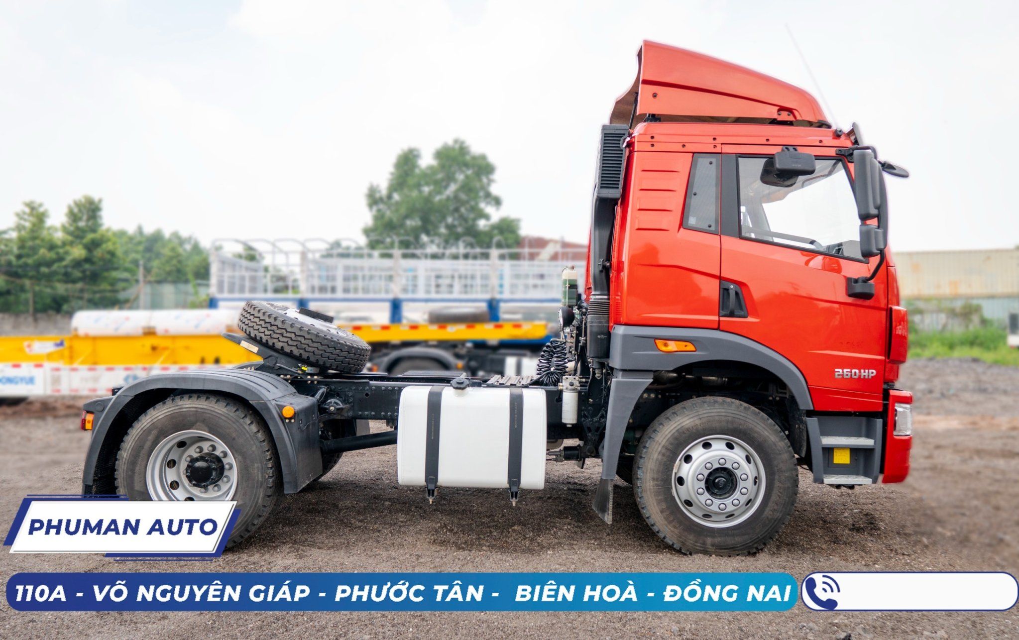  XE ĐẦU KÉO FAW 1 CẦU 260HP - NHẬP KHẨU 