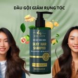  Chăm sóc tóc gãy rụng - Dầu gội giảm gãy rụng + kem ủ phục hồi keratin Dongnhien 