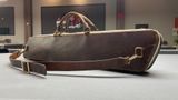  Bao cơ bida Full-haired Cowhide Cue Case - Soft - 4x6 - Brown/White 