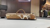  Bao cơ bida Full-haired Cowhide Cue Case - Soft - 4x6 - Brown/White 