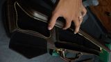  Bao cơ bida da bò sáp Waxy Leather Cue Case - Soft - 2x3 