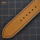  Dây đồng hồ da cá sấu Alligator màu xanh Navy 