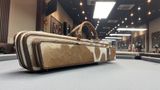  Bao cơ bida Full-haired Cowhide Cue Case - Soft - 4x6 - Brown/White 