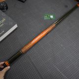  Bọc cơ da kì đà hoa màu cam cho chuôi MIT CUE 