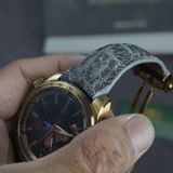  Dây da Voi xám cho đồng hồ Tag Heuer Carrera 
