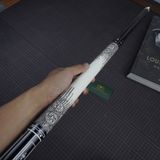  Bọc cơ da kì đà trắng đen cho chuôi cơ adam 