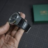  Dây cá sấu Alligator màu đen cho đồng hồ Hublot 