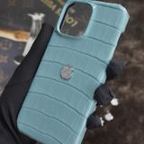  Ốp lưng iphone da cá sấu Alligator màu Sky Blue 