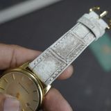  Dây cá sấu Himalaya cho đồng hồ Burberry 
