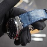  Dây cá sấu Alligator màu xanh navy cho đồng hồ Maurice Lacroix 