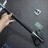  Bọc cơ da cá mập màu đen cho chuôi Mezz Cues 