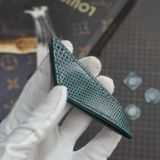  Kẹp lơ bi da hình đôi cánh da rắn ̣Karung ̣̣̣̣̣̣(Màu Xanh) 