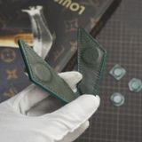  Kẹp lơ bi da hình đôi cánh da rắn ̣Karung ̣̣̣̣̣̣(Màu Xanh) 