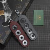  Giữ bịt ren bida 4 lỗ da bò đỏ đô 