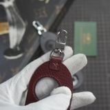  Giữ bịt ren bida 4 lỗ da bò đỏ đô 
