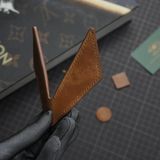  Kẹp lơ bi da hình đôi cánh màu da bò 