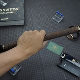  Bọc cơ da voi màu nâu bò cho chuôi bida Eclat 