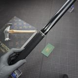  Bọc cơ bida da bò togo màu đen cho chuôi Mezz Ace 