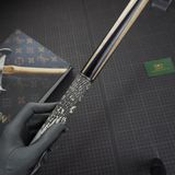  Bọc cơ da kì đà trắng đen cho chuôi Mit Cues 