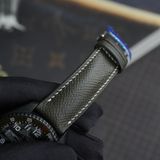  Dây da Epsom màu xanh rêu cho đồng hồ Seiko 