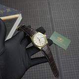  Dây cá sấu Alligator màu nâu cho đồng hồ Titoni 