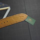  Dây cá sấu Alligator màu nâu cho đồng hồ Titoni 