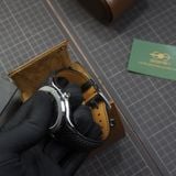  Dây da rắn Karung màu đen cho đồng hồ Custom 