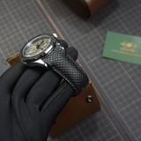  Dây da rắn Karung màu đen cho đồng hồ Custom 