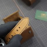  Dây da rắn Karung màu đen cho đồng hồ Custom 