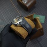  Dây da cá đuối màu đen cho đồng hồ Custom 